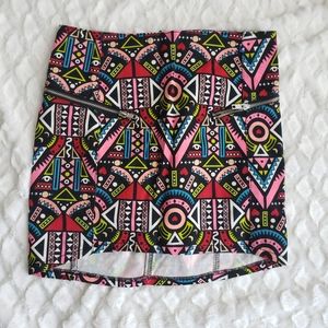 DIVIDED by H&M PopArt Mini Skirt